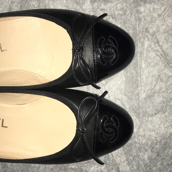 Chanel Ballerinas (Ballet Flats), Size 6, Black - Picture 4 of 8